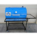 Single Barrell Custom Smoker in Blue