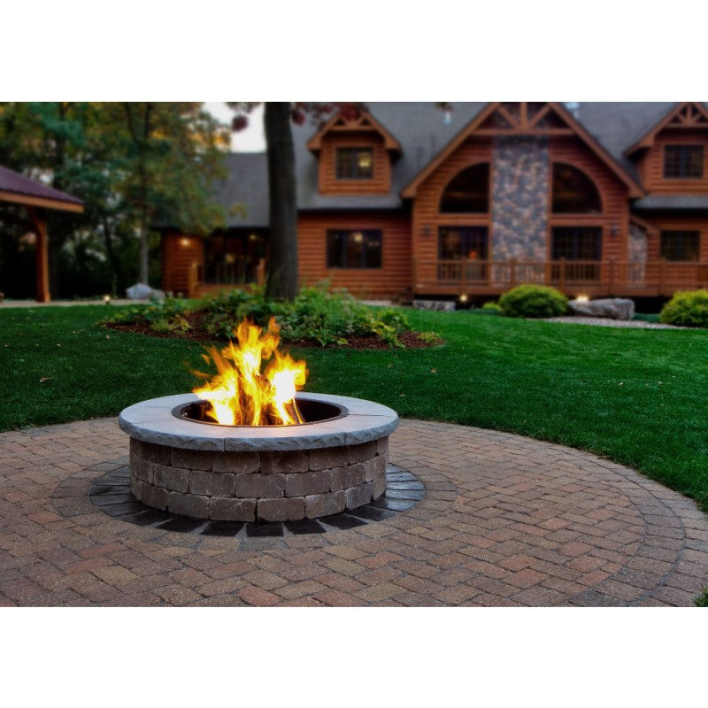 HPC Fire Inspired Ready-To-Finish Round Fire Pit Kit 45'' and 54''